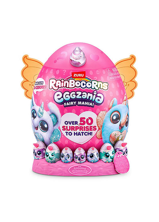 Zuru Rainbocorns Eggzania Fairy Mania Large Plush