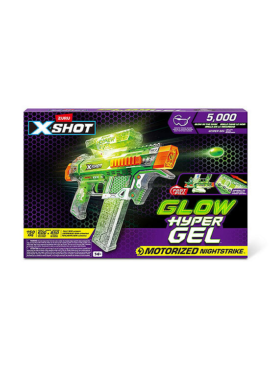 Zuru XShot Hyper Gel Glow In The Dark - Medium